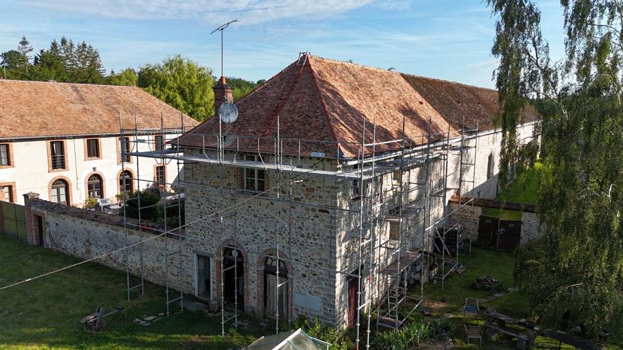 Chantier toiture Velaux