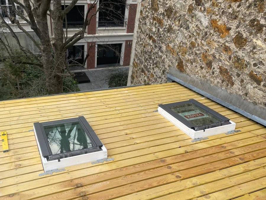 Chantier toiture Vitrolles